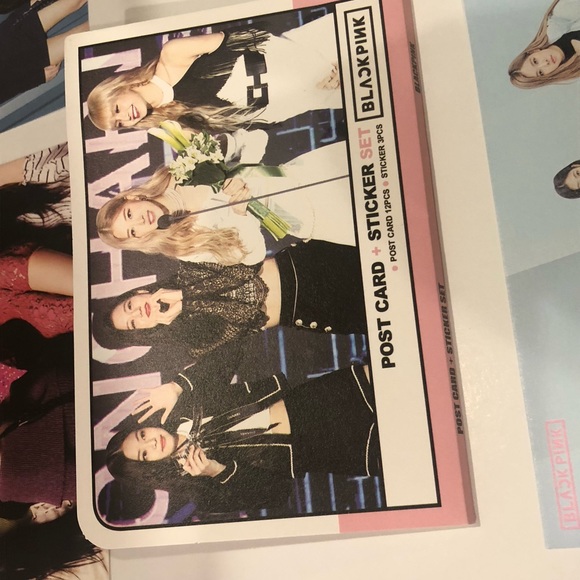 Blackpink Postcard and Sticker Lot - Picture 9 of 13